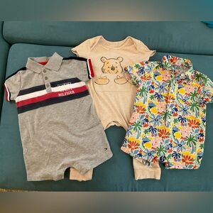 Tommy Hilfiger, Disney Baby, and Old Navy Rompers